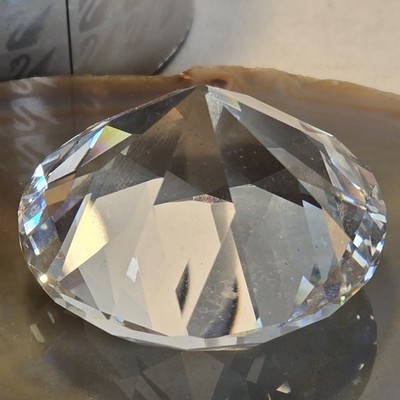 Swarovski Crystal ~ Small Chaton ~ Mint In Box 7433 NR 050