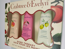 Crabtree Evelyn Gardeners Hand Therapy 3 x 25g/0.9oz NEW in Gift Box