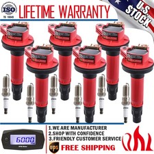 6 Pack Ignition Coil & Spark Plug For Ford F150 Flex Explorer 3.5L UF646 SP-534