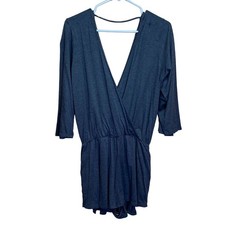 Naked Princess Wrap 3/4 Sleeve Romper Size Large