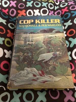 Cop Killer by Maj Sjowall & Per Wahloo 1975 Book Club Edition Novel Vintage HB
