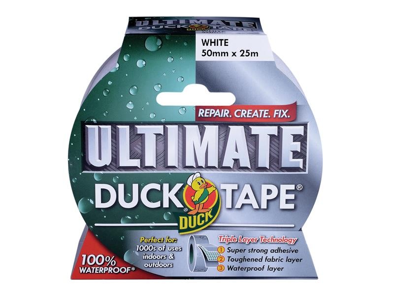 Nastro Adesivo Shurtape Duck Tape® Ultimo 50Mm X 25M Bianco SHU232160