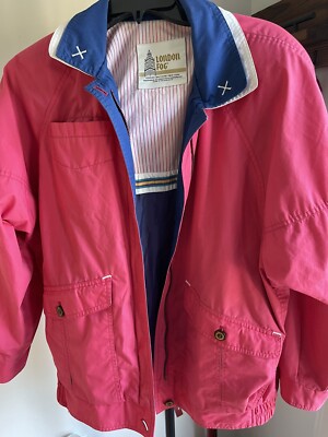 Vintage London Fog Pink jacket Size Medium | eBay