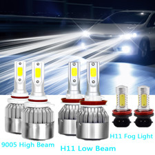 For 2013 2014 2015 Honda Accord Combo Led Headlight Highlow Beamfog Light Kit