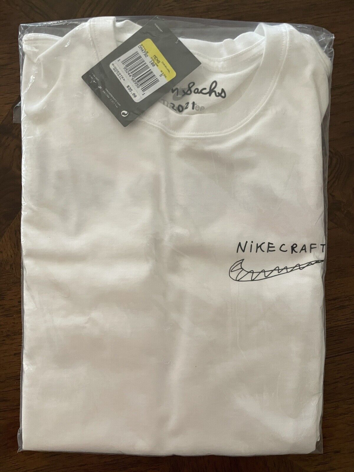 Nike Tom Sachs Nikecraft Studio Tee tshirt Size S SMALL SOLD OUT