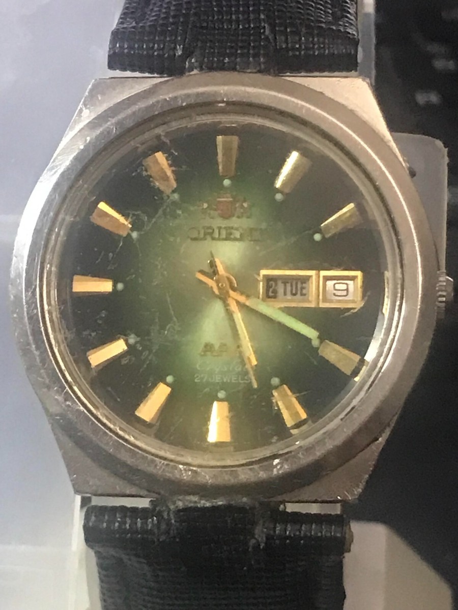 ORIENT AAA Crystal 27 Jewels G429-64680 Automatic 38mm Mens