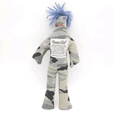 Dammit Doll 12" Stress Reliever Gray Camouflage Stuffed Funny Toy