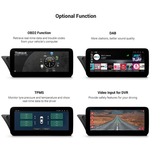10.25" For Audi A4 S4 RS4 A5 B8 S5 RS5 Android 14 Car Stereo Radio GPS CarPlay - Picture 15 of 16