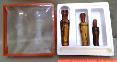 3markets(株) 着信ナシ call.1 call.2 call.3セット Super Rare Marbles Arms Co. Duck, Goose & Crow Call Set By Tex