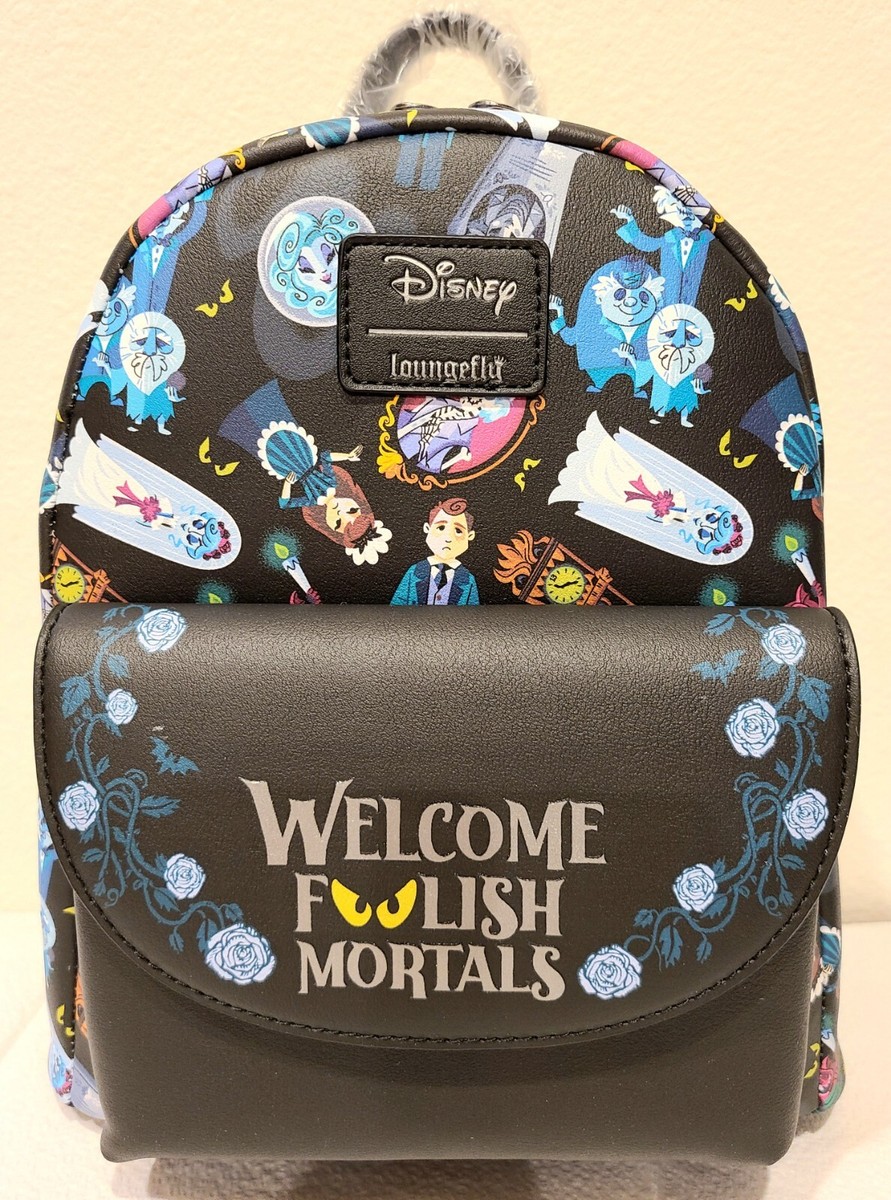 Disney x Loungefly The Haunted Mansion
Foolish Mortals Mini Backpack Like New Loungefly Disney Haunted Mansion Foolish Mortals Mini  main image 3