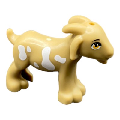 LEGO Goat Light Beige Kids Farm Friends Animal Figure Animal Friends