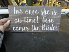 wedding sign