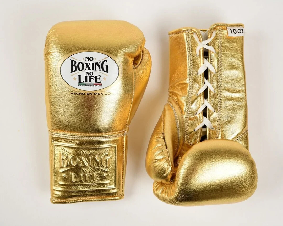 ノーボクシングノーライフ ボクシンググローブ8oz 京口紘人モデル ウイニングとNo Boxing No Life 共に京口紘人選手がサンドバッグ