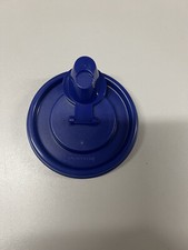 TUPPERWARE Bouchon hermétique bec verseur BLEU Couvercle 9 cm Sauce Liquide