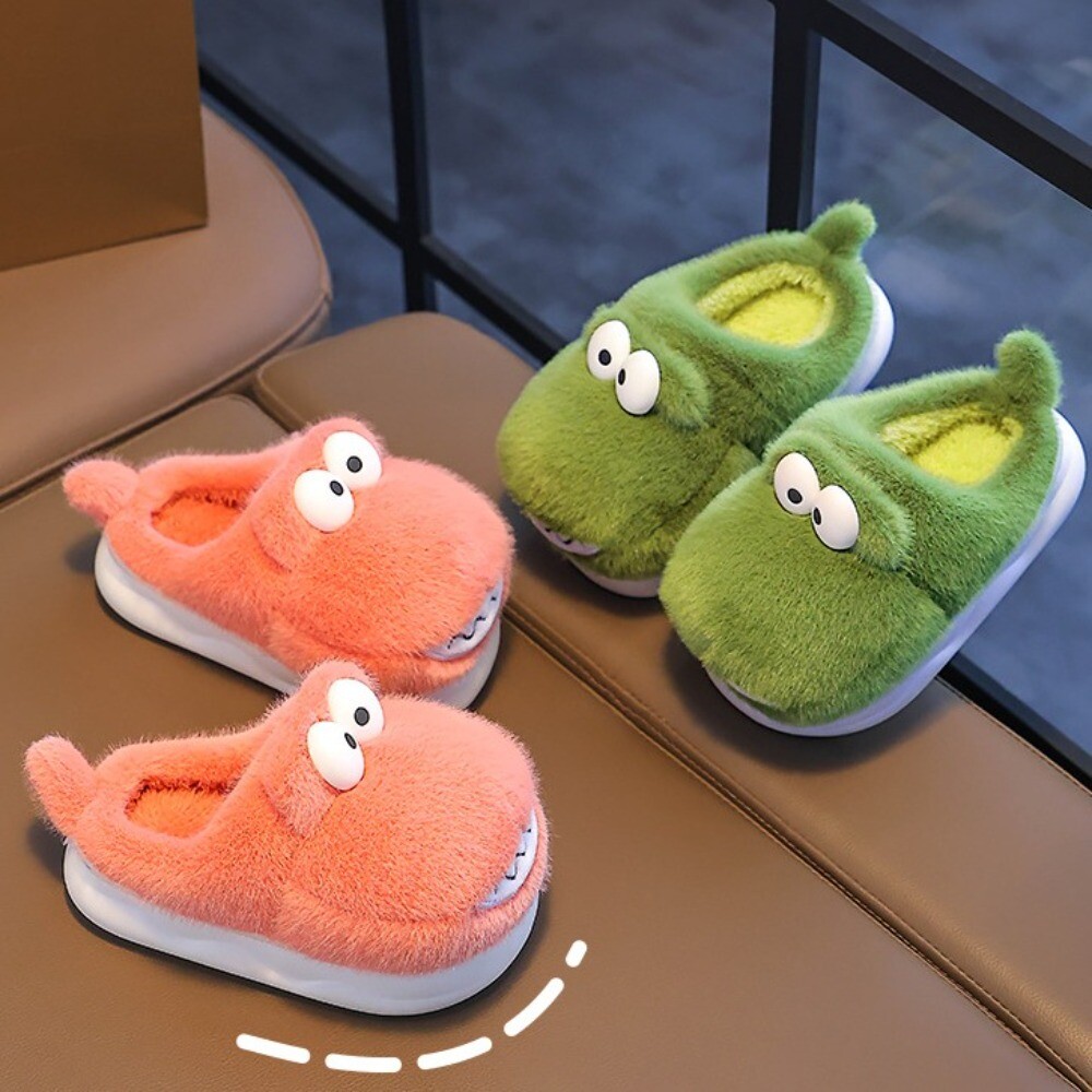 APL Famiglia Dinosauri Pantofole Antiscivolo Scarpe Casa Dormitorio