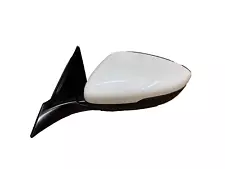 OEM FACTORY HONDA ACCORD 18-22 LEFT MIRROR 8 PIN WHITE PEARL BLIND SPOT T/S