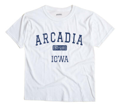 Arcadia Iowa IA T-Shirt EST