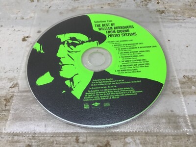 William S Burroughs selections from the best of William Burroughs promo CD COIL