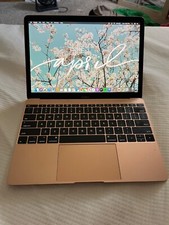 Apple MacBook 12" Laptop, 256GB - MNYM2LL/A - June, 2017, Rose Gold 