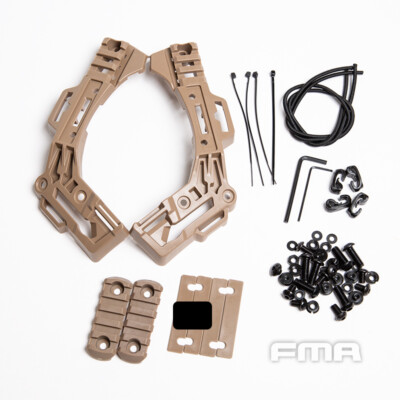 FMA】未使用 総額約三万円！EXFIL rail3.0 セット FMA EX フェイスシールド