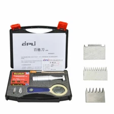 QFH Hot Cross Hatch Adhesion Tester Instruction Cross-Cut Tester Kit + 3 Blades