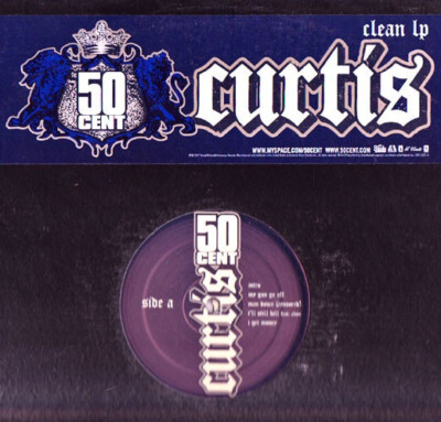 50 Cent   Curtis ( VINYL 2 LPs ) Original Pressing Clean Version