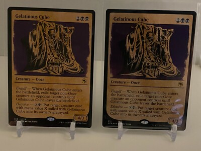 gelatinous cube card sleeves Sheer High Neck Long Sleeve Top Ds most iconic monsters straight to your tabletop MTG - AFR - Forgotten