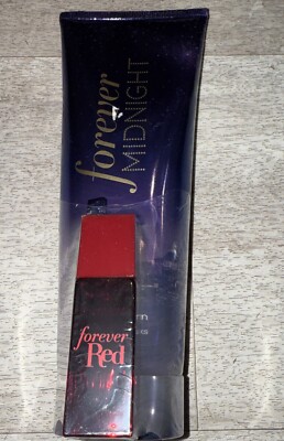 Bath & Body Works Forever Midnight Body Cream 8 Oz + Forever Red Perfume  NEW 