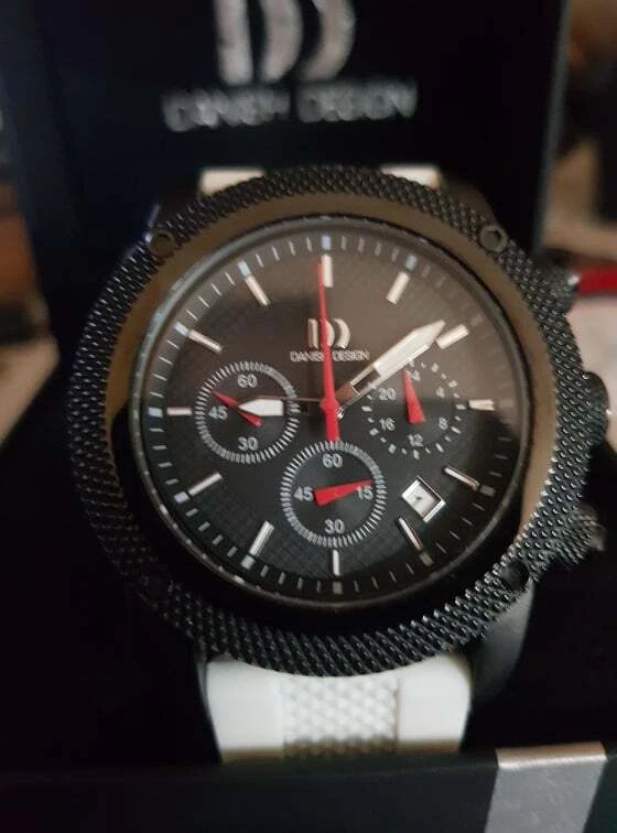 NUEVO Reloj Cronógrafo Hombre Diseño Danés IQ12Q1020 Acero Inoxidable Foto 2 de 4