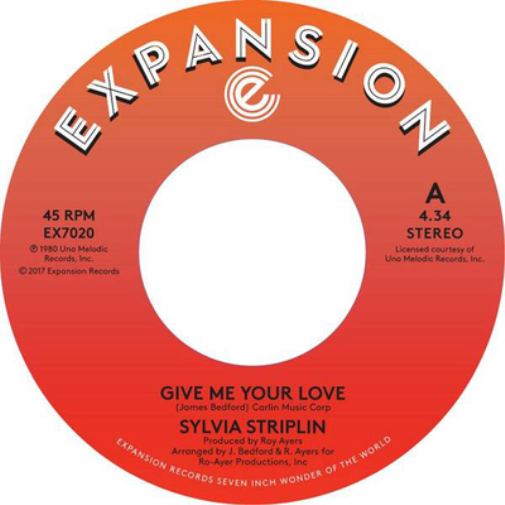 Sylvia Striplin Give Me Your Love/You Can't Turn Me Away (Vinyl LP) 7" Single