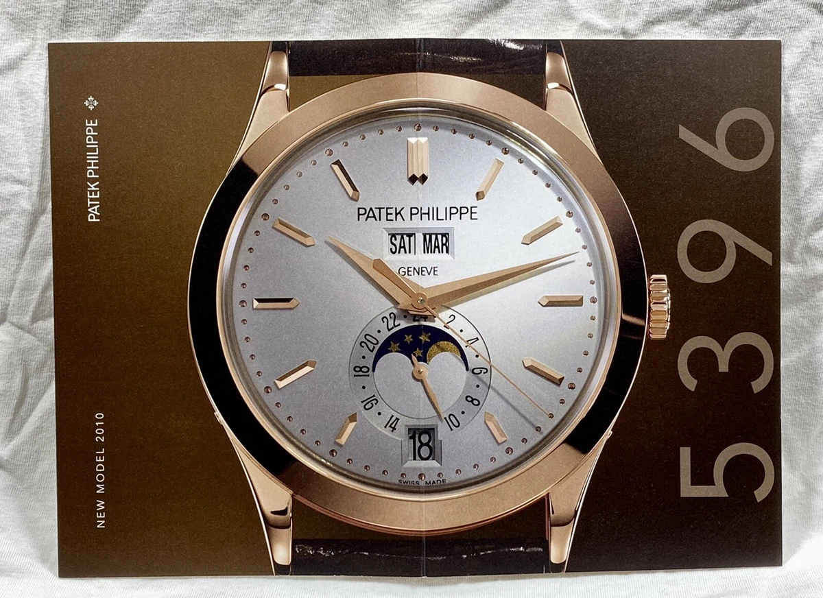 PATEK PHILIPPE Booklet 5396 Complications Caliber 324 S QA LU 24H