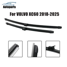 Windshield Wiper Blades Fits VOLVO XC60 2018-2025 with Water SPRAY