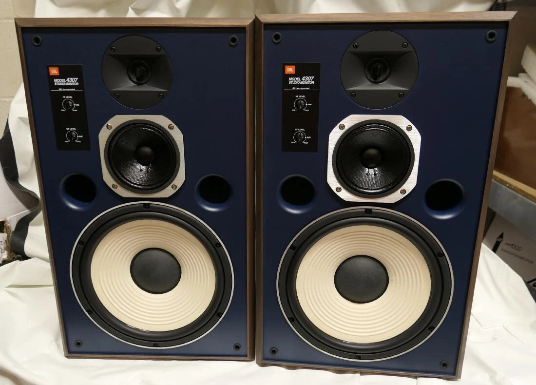 JBL 4307 3 way bookshelf monitor loudspeakers eBay