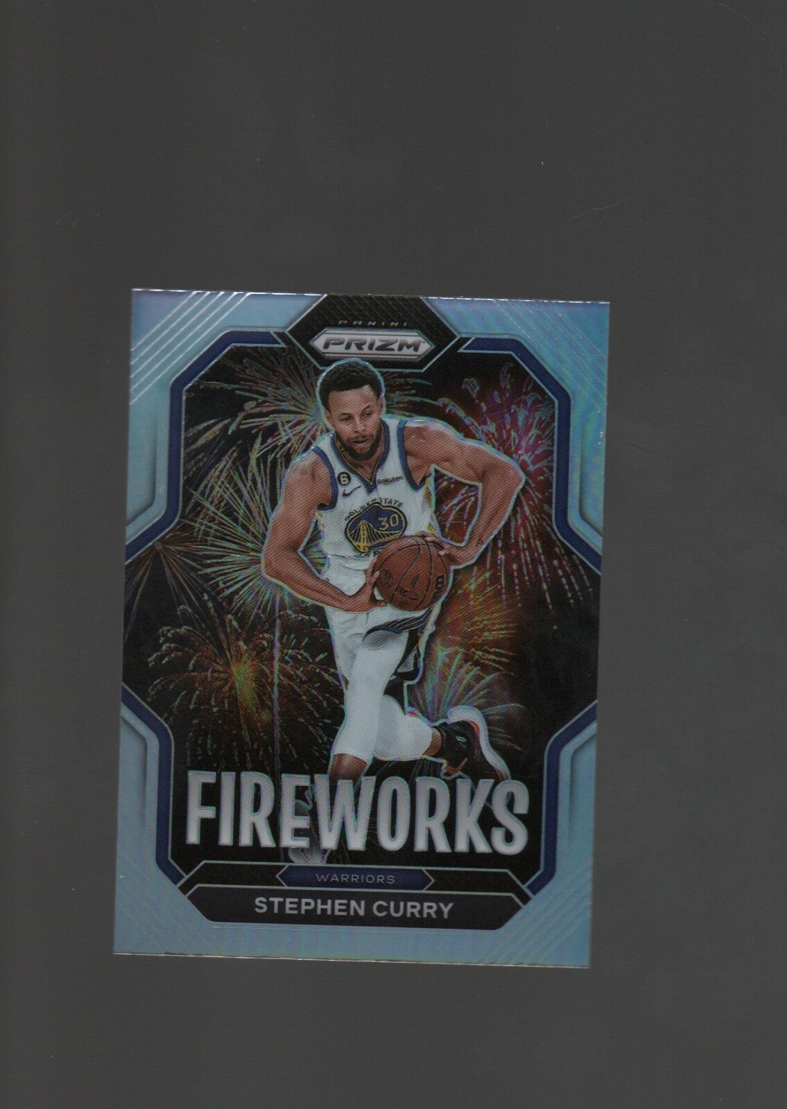 2022-23 Panini Prizm Stephen Curry Fireworks Prizm Refractor
