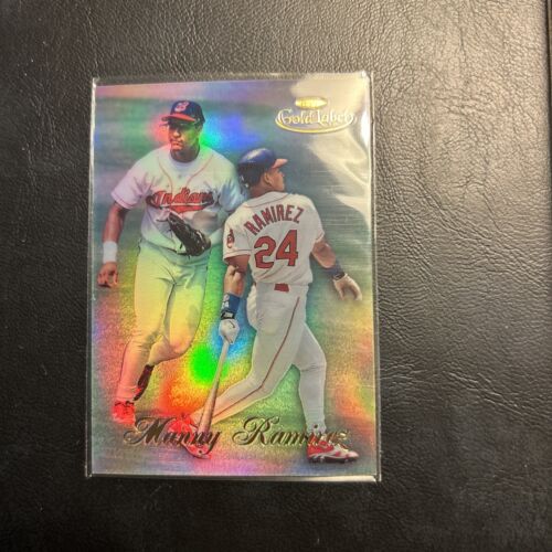 Cnt 1998 Topps Gold Label #94 Manny Ramirez, Cleveland Indians Class 1