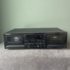 Optimus SCT-57 Stereo Double Cassette Deck Auto Reverse DOLBY B-C-S NR HX PRO