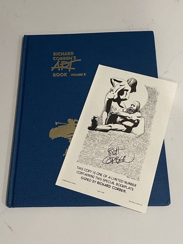 SIGNIERTES Richard Corben's Art Book Vol 2 Hardcover Limited Edition Fantagor Press - Bild 5 von 12