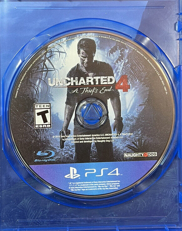 Uncharted 4: A Thief's End - PS4 - Used