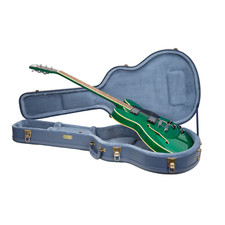 Crossrock Premium Wood Case for 335 Style 6-string Semi-Hollow Electric Guitars