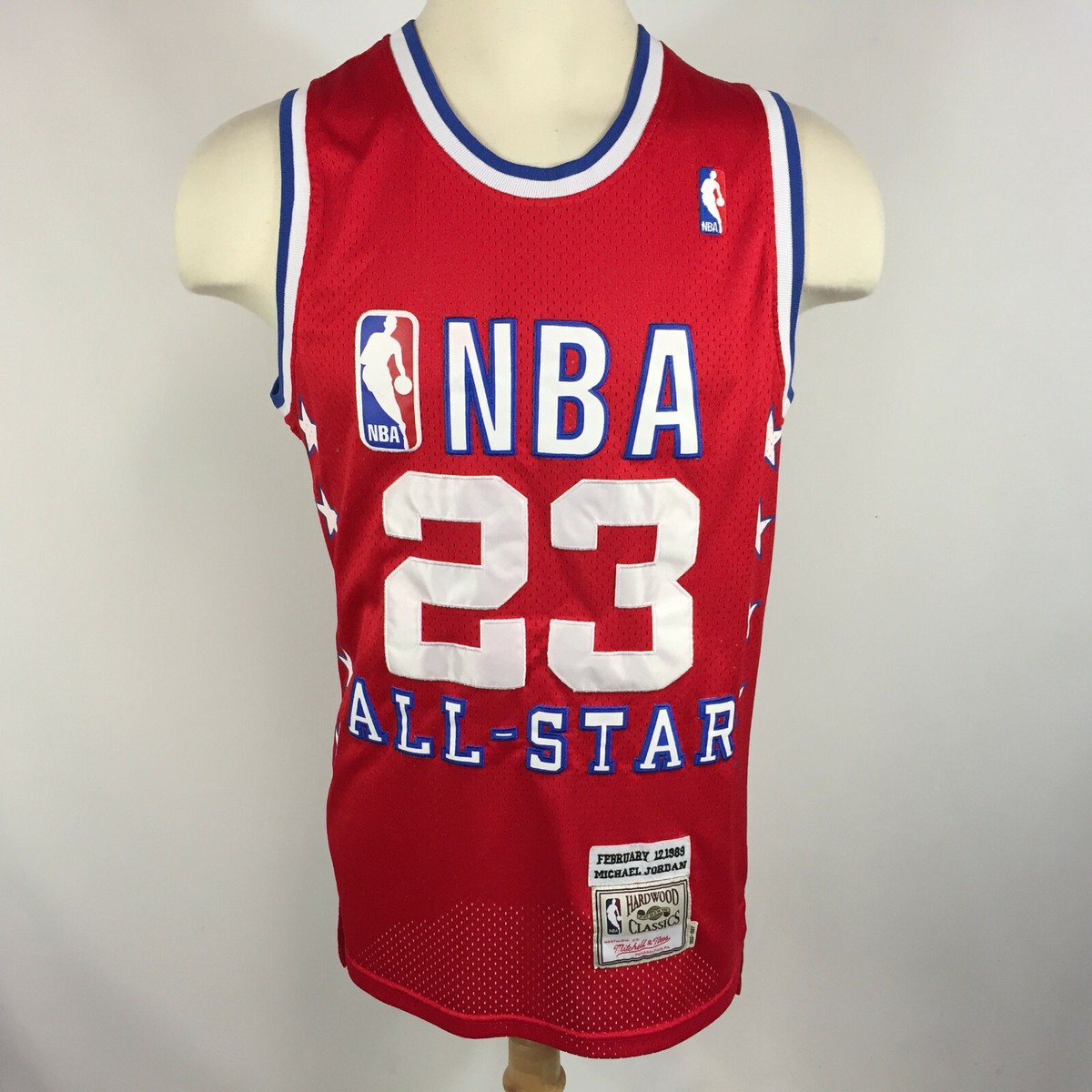 Rare Vintage Retro Throw Back Mitchell & Ness Michael Jordan All