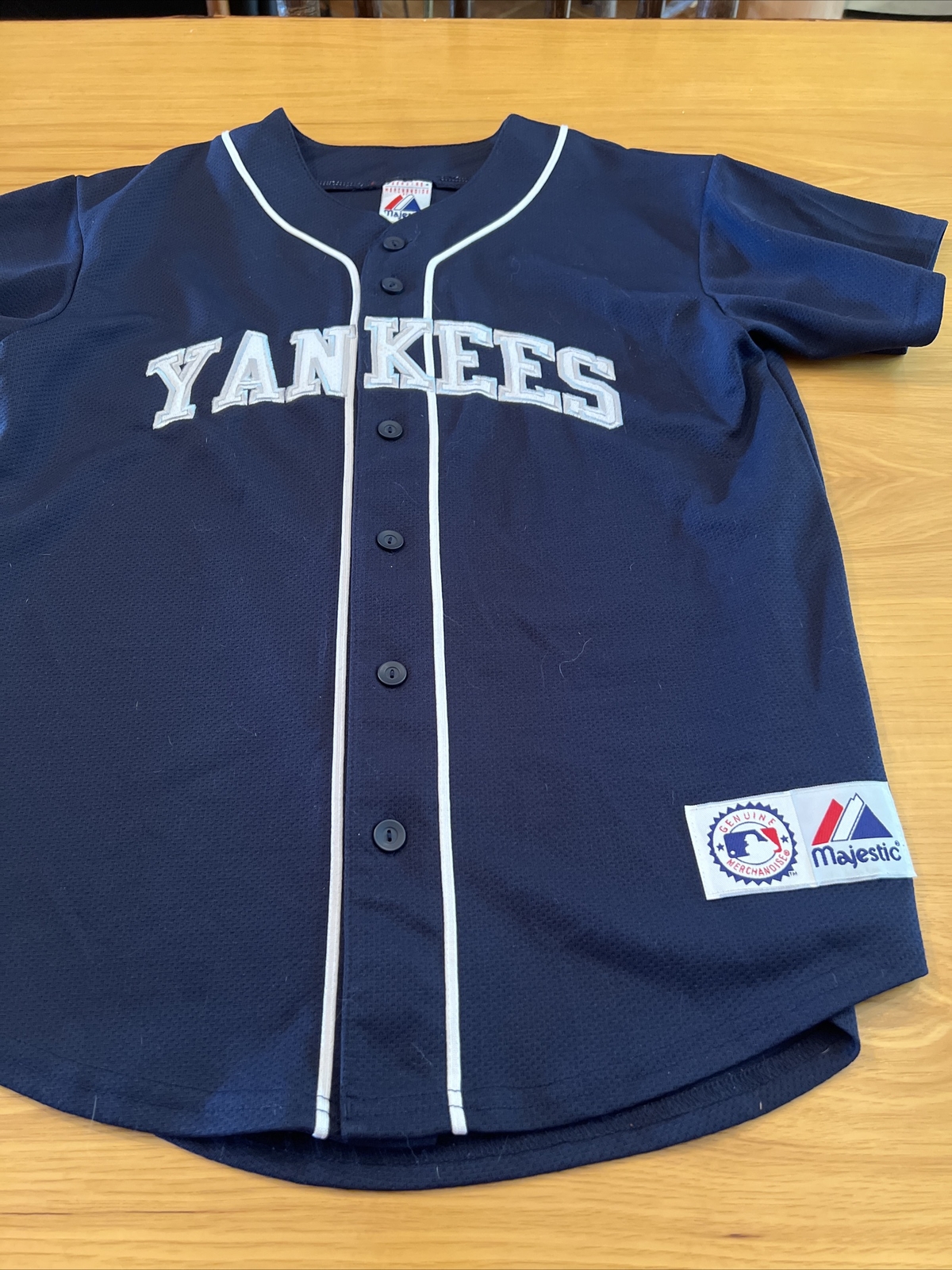 Majestic New York Yankees Giambi Jersey Youth XL Vintage MLB Preowned