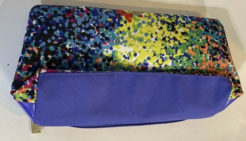 Shoshanna For Elizabeth Arden Cosmetic Beauty Bag Zipped Case Colorful New - Picture 6 of 6