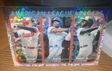 2024 Topps ASG Ohtani/Garcia/Robert Jr. A.L. HR Leaders #179