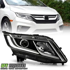 For 2018-2020 Honda Odyssey Halogen w/ LED DRL Headlight Headlamp Passenger Side