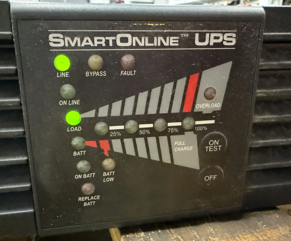 Tripp-Lite 2500w SmartOnline Double-Conversion UPS 230v 570 joules Datacenter - Image 2 of 4