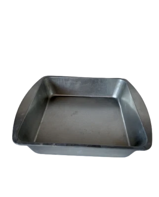 Plat à four en aluminium 24x21x5,5 cm - Photo 1/4