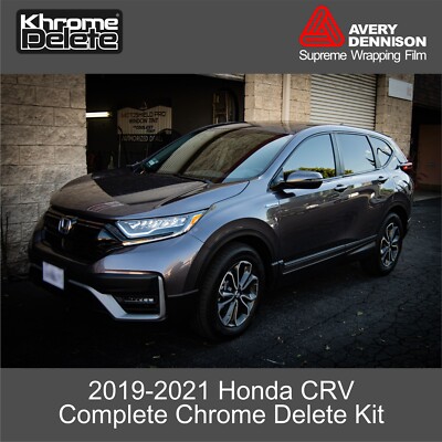 2017-2022 Honda CRV Complete Chrome Delete Vinyl Overlay eBay
