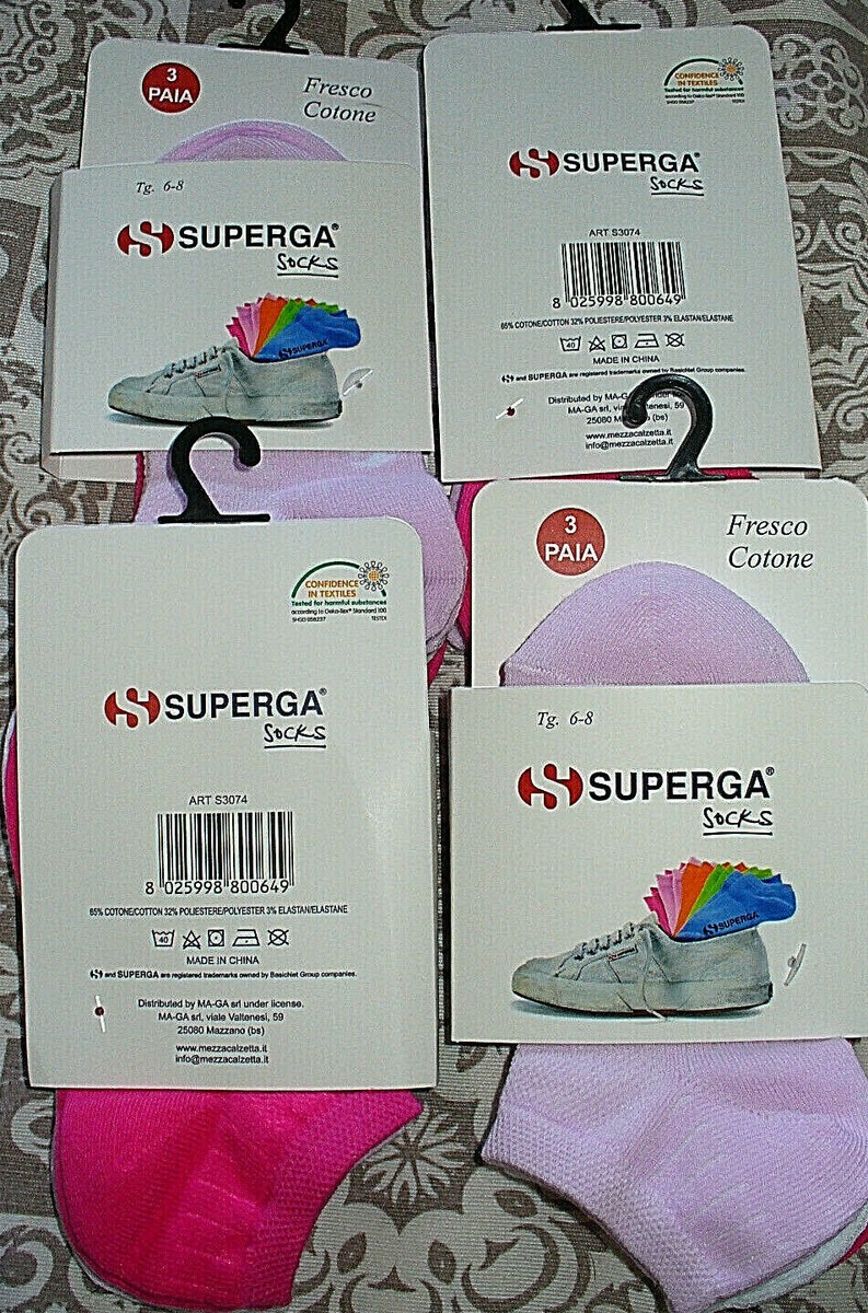 paia fantasmini SUPERGA pariscarpa unisex cotone fresco scarpa