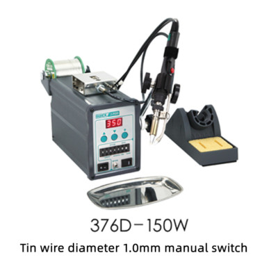 For 376D-150W automatic tin discharge welding station 1.0mm Manual switch