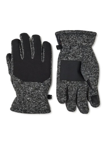 Swiss Tech Men's Sweater Fleece Gloves 